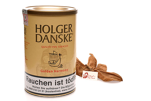 Holger Danske Golden Harmony Pipe tobacco 250g Tin Holger Danske Golden Harmony Pipe tobacco 250g Tin